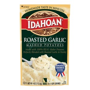 Idahoan Foods 로스티드 갈릭 매쉬드 포테이토 113.4 g, 113.4g, 1개