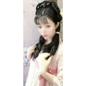 선녀머리 선녀 코스프레 무대 공연 가발 분장 소품 가채 통가발, 5. 가발 타입E