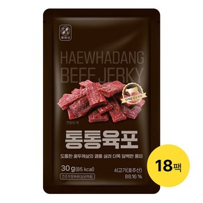 [해화당] 이영자 통통육포 10팩, 2세트, 270g