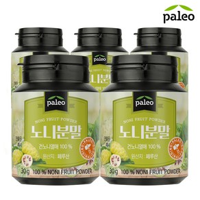 팔레오 노니분말 30g x 5통, 5개