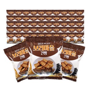 금풍제과 보리마을 검은콩 깨 보리건빵, 30g, 50개