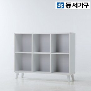 동서가구 바온 6칸 책장 DF924109, 세로형, 오크