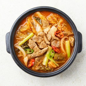 [그리팅] 동물복지 돼지고기 듬뿍 김치찌개 (2인분), 단일속성, 700g, 1개