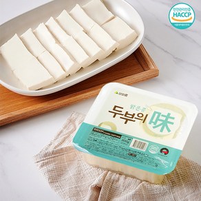 [산미르] 맑은콩 두부의味 300gx7팩, 7개, 300g