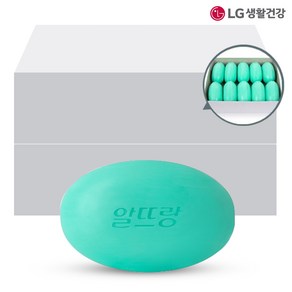 LG생활건강 알뜨랑비누 130g 그린 화이트 목욕비누