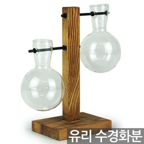 세인화분 유리 수경화분세트 - 화분 수경화분 유리화분 인테리어화분 병 실내화분 투명화분 식물 유리병 수경재배 책상화분, 03_Sein_스탠드 수경화분(A03), 1개