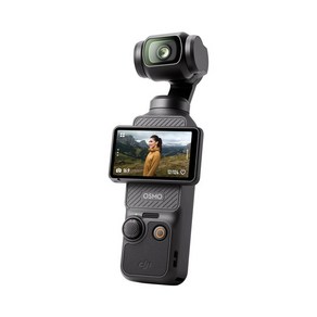 DJI Osmo 포켓 3 2.5cm(1인치) CMOS 및 4K/120fps 비디오가 있는 블로깅 카메라 3축 안정화 빠른 포커싱 얼굴/물체 추적 5.1cm(2인치) 회전, 1개