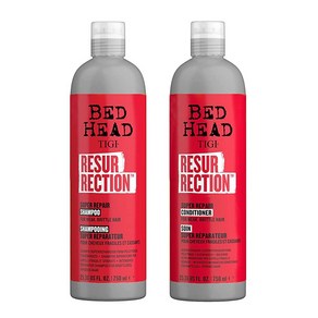 TIGI Bed Head Resuection Shampoo Conditione 미국 티지 베드 헤드 레저렉션 샴푸 린스 세트 각750ml, 1개