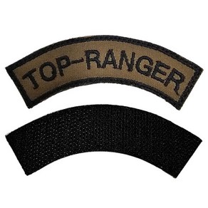 TOP RANGER 특수교육패치 와펜 라운드패치