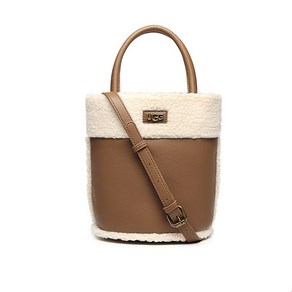 UGG 어그 램스울 토트백 금속 표지 Heritage Bucket Bag 1127370