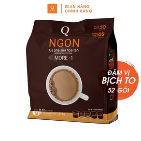 Ngon Tan Quang 밀크 커피 대형 1.04Kg (20g팩 x 52개입 ), 1개