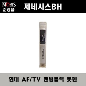 순정품 현대 제네시스BH AF TV 팬텀블랙 붓펜 자동차 도색 차량용 카페인트