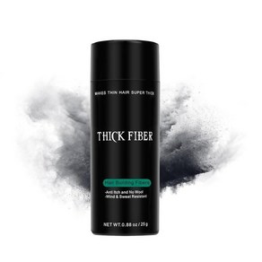 THICK FIBER 헤어 화이버 파우더 블랙 25g, 1개