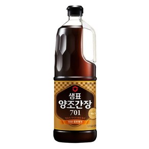 샘표 양조 간장 701 1.7L (WFGPX5Y), 5개