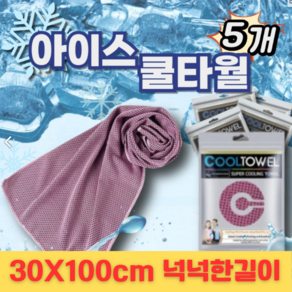 비다앤코 건식 아이스 쿨타월, 5개