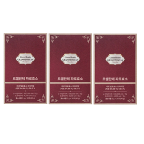 그레인온 르셀란테 파로효소, 3박스, 90g