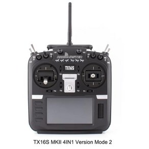 라디오마스터-TX16S MKII V4.0 16CH 2.4G 홀 짐벌 송신기 원격 제어 ELRS 4in1 RC 드론 용 EDGETX OPENTX 지원, 01 TX16S MKII 4IN1 M2, 1개