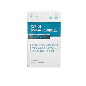 벨기에 유산균 다이어트 트리플 플러스 12박스, 77g, 12개