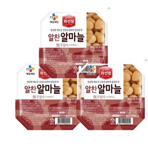 CJ 하선정 알마늘(간장숙성) 380g, 3개