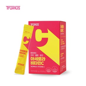 [트러플러스] 아세로라 비타민C (스틱) 60g (2g x 30포) x 1박스