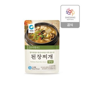 청정원 요리한수 된장찌개양념150g x 16개 (1박스), 150g