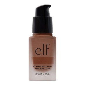 E.l.f. 플로우레스 피니시 파운데이션 앨러배스터 0.68 Fl Oz 20mL, 0.68 Fl Oz (Pack of 1), 1개, 향신료