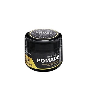 POMADE 포마드 헤어 왁스 남성왁스 슬릭백 그루밍왁스 하드왁스 무스 젤 스프레이 헤어오일 헤어크림 통젤 강력젤 미용실왁스 남자무스, 1개