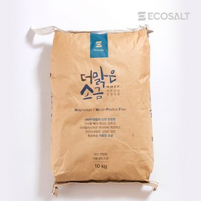 [한정수량 단독판매] 간수뺀 신안 천일염 더맑은 굵은소금 10kg, 1개