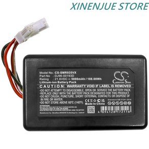 로봇 진공 청소기 배터리 21.6V/5000mAh DJ96-00193D 삼성에 적합한 PowerBot R9350 R9250 VR2AK9350WK/AA