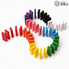 원목 도미노 게임 100pcs, 1개