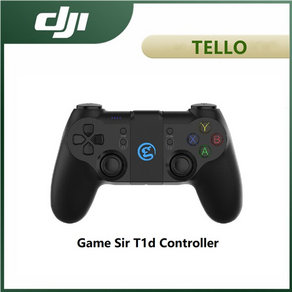 드론 컨트롤러 조종기 dji tello emote contolle yze game si t1d bluetooth contol gamepad game fo tello, t1d 컨트롤러, 1개