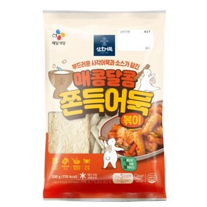 CJ 삼호 매콤달콤 쫀득어묵볶이, 1개, 330g