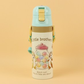 스케이터 스텐보틀, 칩앤데일, 470ml, 1개