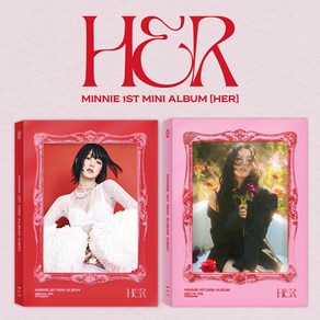 (CD) 민니 MINNIE ((G)I-DLE) - HER (미니 1집 앨범) (랜덤1종), 포스터X