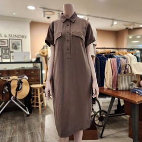 BCBG T세미 op 원피스 _ B4B4O683 74 [BROWN]