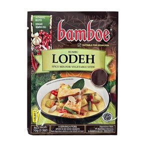 인도네시아 bamboe 로데 70g 소스 / LODEH 밤보에