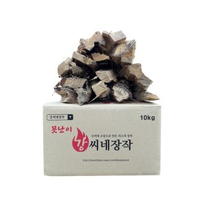 강씨네장작 못난이 B급 장작 불멍 화로대 장작 10kg, 1개