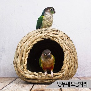 소동물 보금자리(S)토끼 기니피그 천연 짚둥지 새둥지, 1개, 기본형