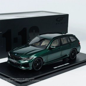 1:18 2019 BMW 알피나 B3 투어링 왜건 자동차 미니어처 모델 피규어 모형, 그린, 1개