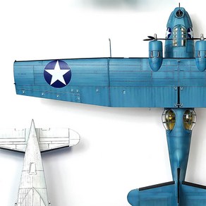 아카데미과학 1/72 미해군 PBY-5 카탈리나 12573 미드웨이해전 80주년기념 비행기 모형 프라모델