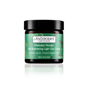 뉴질랜드 직배송 엔티퍼디(Antipodes) Manuka Honey Skin-Bightening Light Day Ceam 스킨-브라이트닝 라이트 데이 크림 60ml, 1개