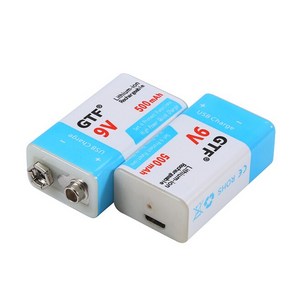 마이크로 USB 리튬 이온 충전식 배터리 멀티 미터 마이크 원격 제어 KTV 사용 9 V 1000mAh