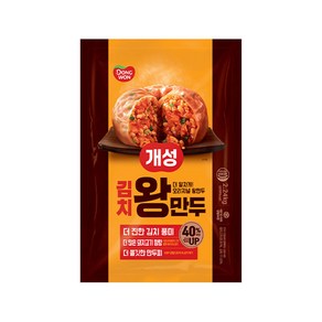 동원 개성 김치왕만두 2.24KG (신선식품) 2.24kg, 1개