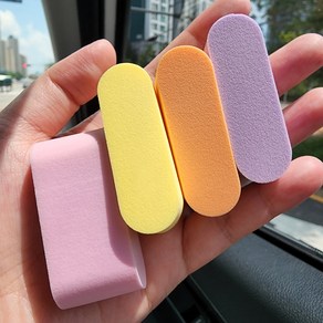 리노 하이드로 스펀지 대용량 30p ECO패키지 조각퍼프, 옐로우, 30개
