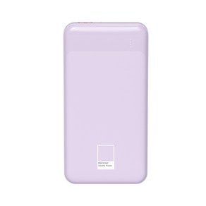 팬톤 퀄컴 3.0 고속충전 20W 보조배터리 10000mAh PTPB-04, Deamy Puple