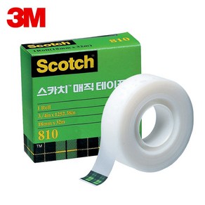 3M 스카치 810R 매직테이프 리필 오피스팩 18mm x 32m, 1개