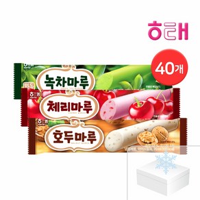 [해태] 호두마루/체리마루/녹차마루 40개 바 아이스크림