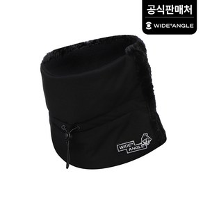 [와이드앵글 공식] 골프 여성 WG 퍼믹스 스트링 넥워머 WWW23Z06Z1, Black, 1개