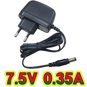 순흥전기 어댑터 7.5V 0.35A 벽걸이형 SMPS 350mA 어댑터 아답터 직류전원장치