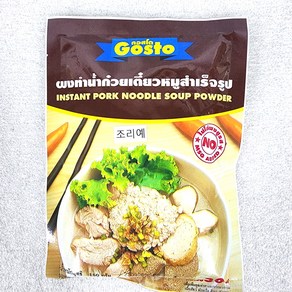 태국 포크 누들 스프 파우더 GOSTO, 1개, 150g